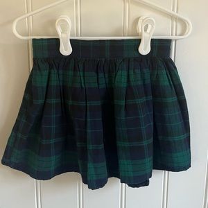 🎄GAP kids plaid skirt
